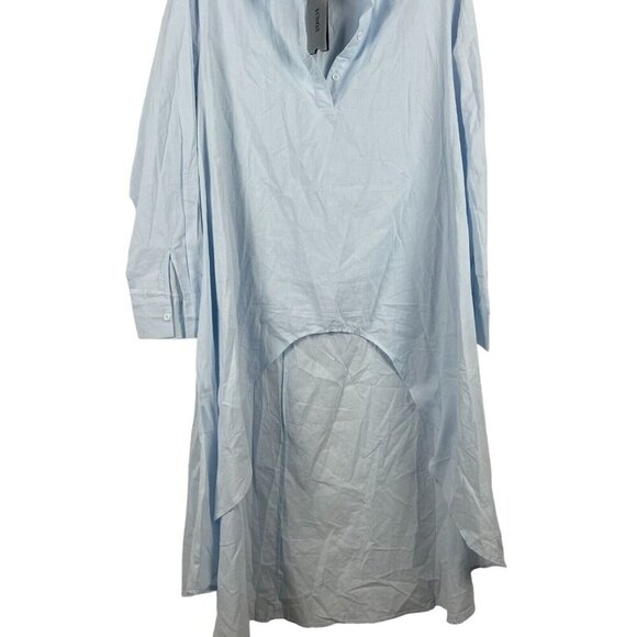 Vonda Women Long Sleeve Pullover V neck Maxi Dress Size L - Picture 7 of 9